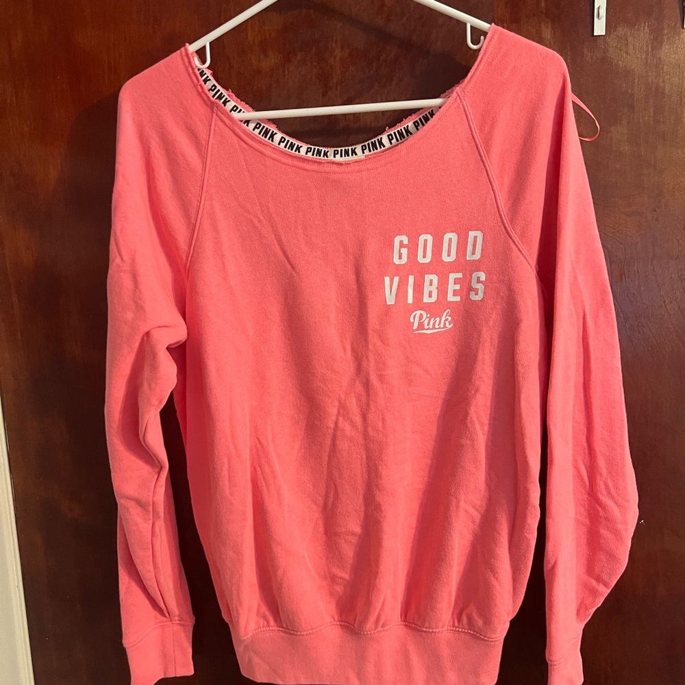 PINK off the shoulder top